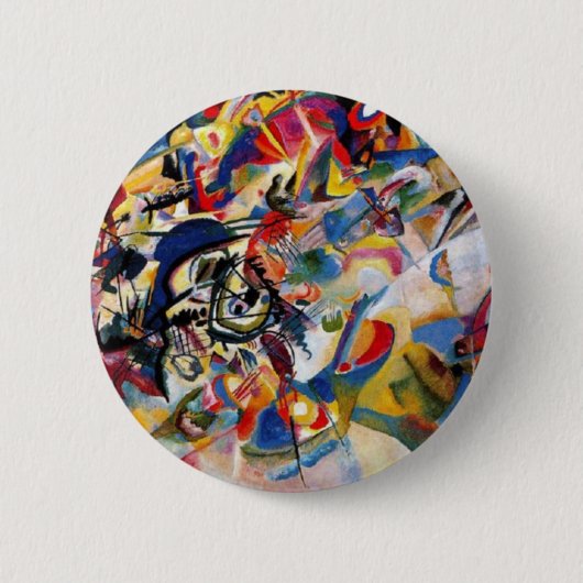 Kandinsky-Zusammensetzung VII Button (Vorderseite)