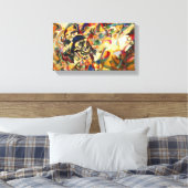 Kandinsky Zusammensetzung VII Canvas Print Leinwanddruck (Insitu (Schlafzimmer))