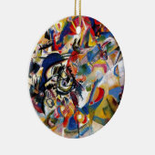 Kandinsky-Zusammensetzung VII Keramik Ornament (Rechts)