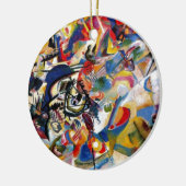 Kandinsky-Zusammensetzung VII Keramik Ornament (Links)