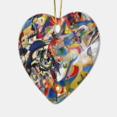 Kandinsky-Zusammensetzung VII Keramikornament (Links)