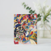 Kandinsky-Zusammensetzung VII Postkarte (Stehend Vorderseite)