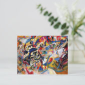 Kandinsky-Zusammensetzung VII Postkarte (Stehend Vorderseite)