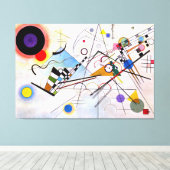 KANDINSKY - ZUSAMMENSETZUNG VIII - 1923 - Bauhaus Leinwanddruck (Insitu (Holzboden))