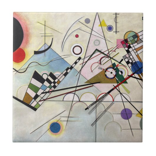 KANDINSKY - Zusammensetzung VIII 1923 Fliese (Vorderseite)