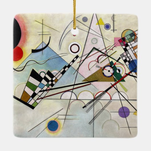 KANDINSKY - Zusammensetzung VIII 1923 Keramikornament (Rückseite)