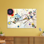 KANDINSKY - Zusammensetzung VIII 1923 Leinwanddruck (Insitu (Wohnzimmer))