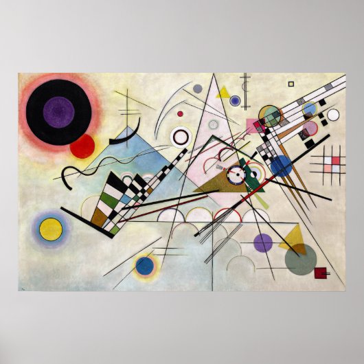 KANDINSKY - Zusammensetzung VIII 1923 Poster (Vorne)