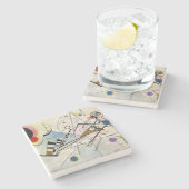 KANDINSKY - Zusammensetzung VIII 1923 Steinuntersetzer (Seitenansicht)