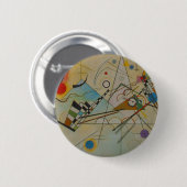 Kandinsky-Zusammensetzung VIII Button (Vorne & Hinten)