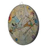 Kandinsky-Zusammensetzung VIII Dartscheibe (Vorderseite rechts)