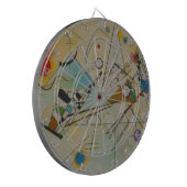 Kandinsky-Zusammensetzung VIII Dartscheibe (Vorderseite Links)