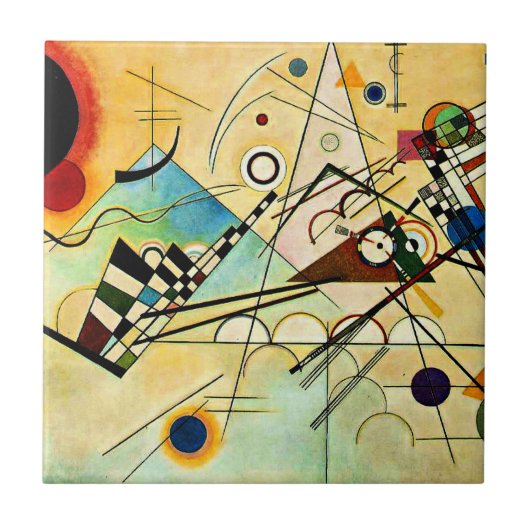 Kandinsky - Zusammensetzung VIII Fliese (Vorderseite)
