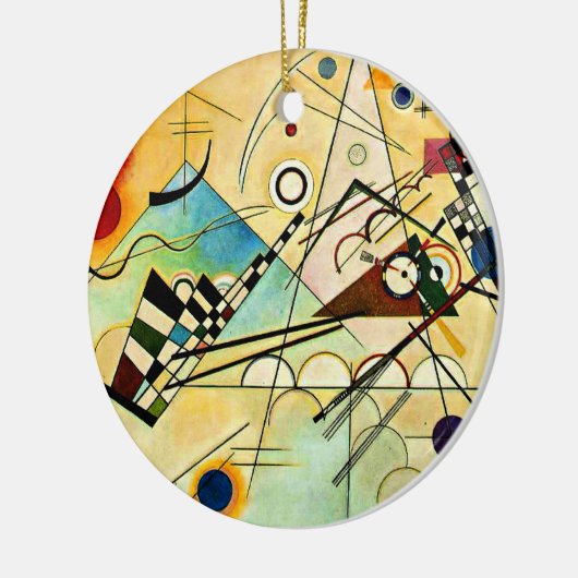 Kandinsky - Zusammensetzung VIII Keramik Ornament (Links)
