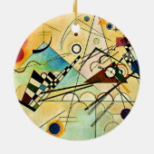 Kandinsky - Zusammensetzung VIII Keramik Ornament (Hinten)