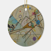Kandinsky-Zusammensetzung VIII Keramik Ornament (Links)