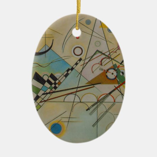 Kandinsky Zusammensetzung VIII Keramik Ornament (Vorne)