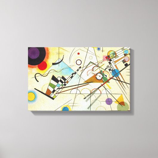 Kandinsky Zusammensetzung VIII Leinwand Wrap (Vorderseite)