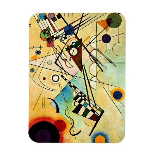 Kandinsky - Zusammensetzung VIII Magnet (Vertikal)