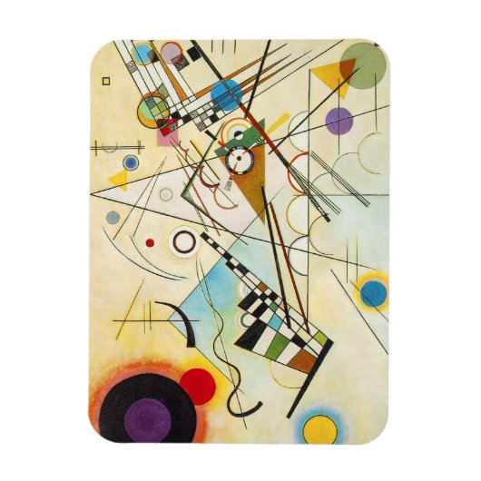 Kandinsky Zusammensetzung VIII Magnet (Vertikal)