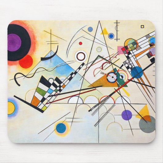 Kandinsky-Zusammensetzung VIII Mousepad (Vorne)