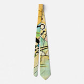 Kandinsky - Zusammensetzung VIII Neck Tie Krawatte (Rückseite)