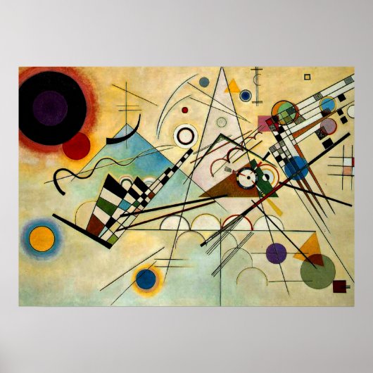 Kandinsky - Zusammensetzung VIII Poster (Vorne)
