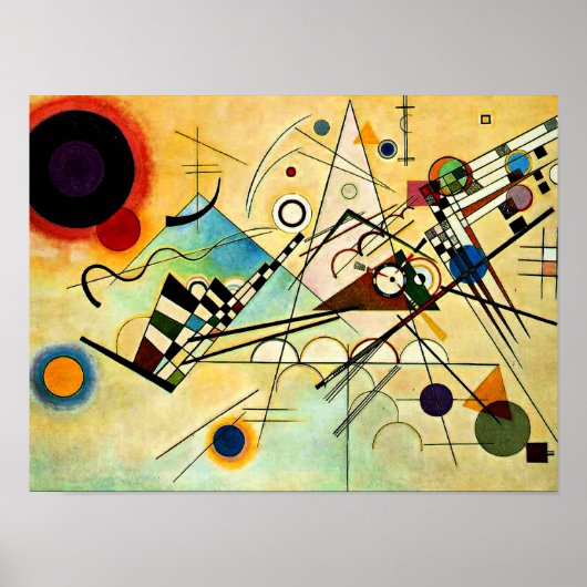 Kandinsky - Zusammensetzung VIII Poster (Vorne)