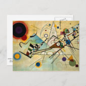 Kandinsky - Zusammensetzung VIII Postkarte (Vorne/Hinten)