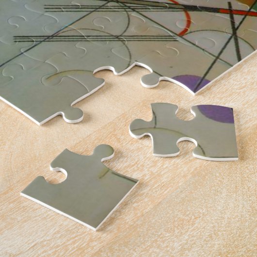 Kandinsky-Zusammensetzung VIII Puzzle (Seite)