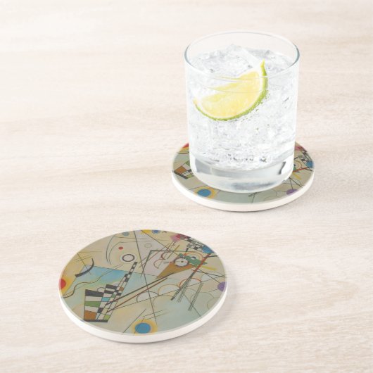 Kandinsky-Zusammensetzung VIII Sandstein Untersetzer (Seite)