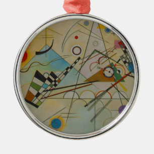 Kandinsky-Zusammensetzung VIII Silbernes Ornament