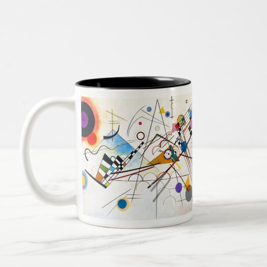 Kandinsky Zusammensetzung VIII Zweifarbige Tasse (Links)