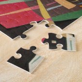 Kandinsky-Zusammensetzung X Abstrakte Kunstwerke Puzzle (Seite)