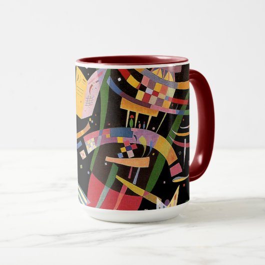 Kandinsky - Zusammensetzung X Tasse (VorderseiteRechts)
