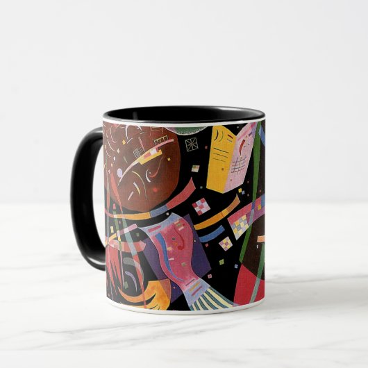 Kandinsky - Zusammensetzung X Tasse (Vorderseite Links)