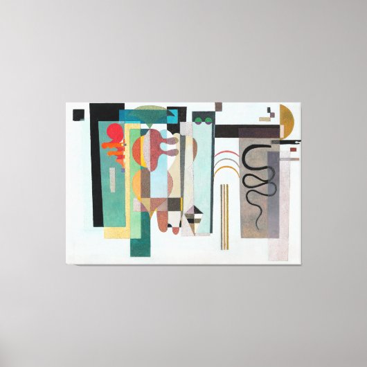 KANDINSKY - ZWEI GRÜNE PUNKTE - 1935 - Bauhaus - Leinwanddruck (Vorderseite)