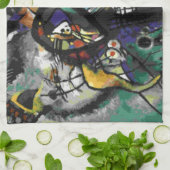 Kandinsky - zwei Ovalen Handtuch (Gefaltet)