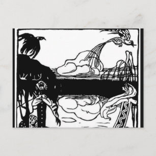 Kandinsky - Zwei Vögel Postkarte