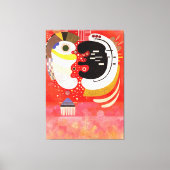 KANDINSKY - ZWISCHEN (Entre deux) - 1934 - Leinwanddruck (Vorderseite)