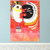 KANDINSKY - ZWISCHEN (Entre deux) - 1934 - Leinwanddruck (Insitu (Holzboden))