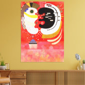 KANDINSKY - ZWISCHEN (Entre deux) - 1934 - Leinwanddruck (Insitu (Wohnzimmer))