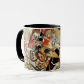 Kandinsky's Abstrakte Kompositionsmalerei Tasse (Vorderseite Links)