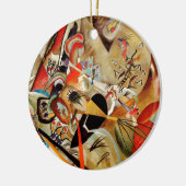 Kandinskys Abstrakte Zusammensetzung Keramikornament (Links)
