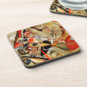 Kandinskys Abstrakte Zusammensetzung Untersetzer (Linke Seite)