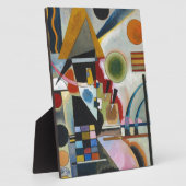 Kandinskys Abstraktes Gemälde-Swinging Fotoplatte (Seite)