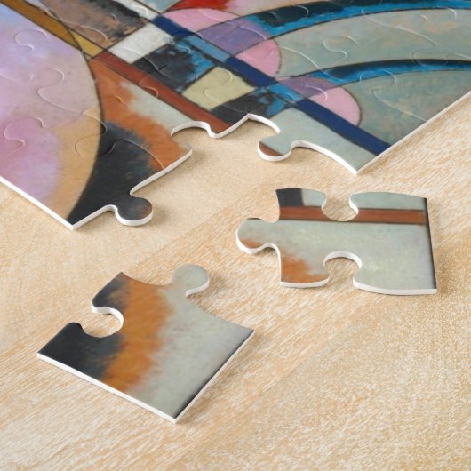 Kandinskys Abstraktes Gemälde-Swinging Puzzle (Seite)