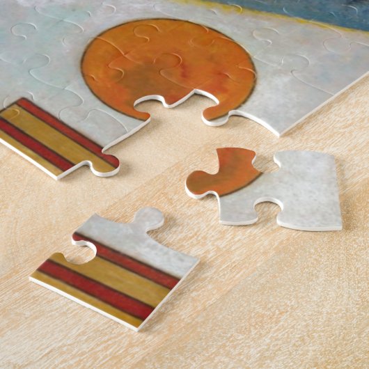 Kandinskys Abstraktes Gemälde-Swinging Puzzle (Seite)