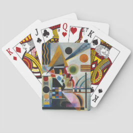 Kandinskys Abstraktes Gemälde-Swinging Spielkarten