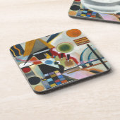 Kandinskys Abstraktes Gemälde-Swinging Untersetzer (Linke Seite)